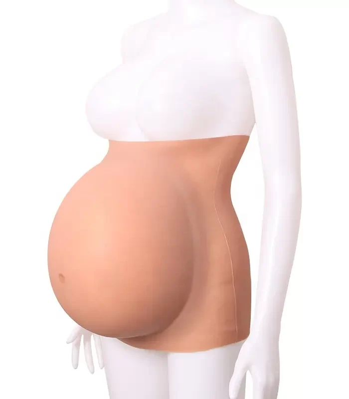 Full Back Silicone Fake Pregnancy Belly